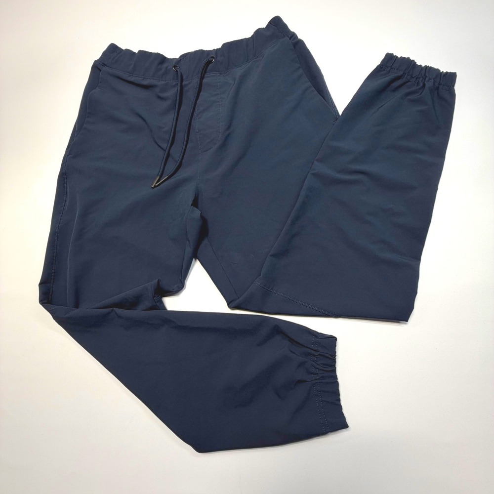Abercrombie & Fitch Men's Jogger Pants Navy Blue Stretch Athletic Casual